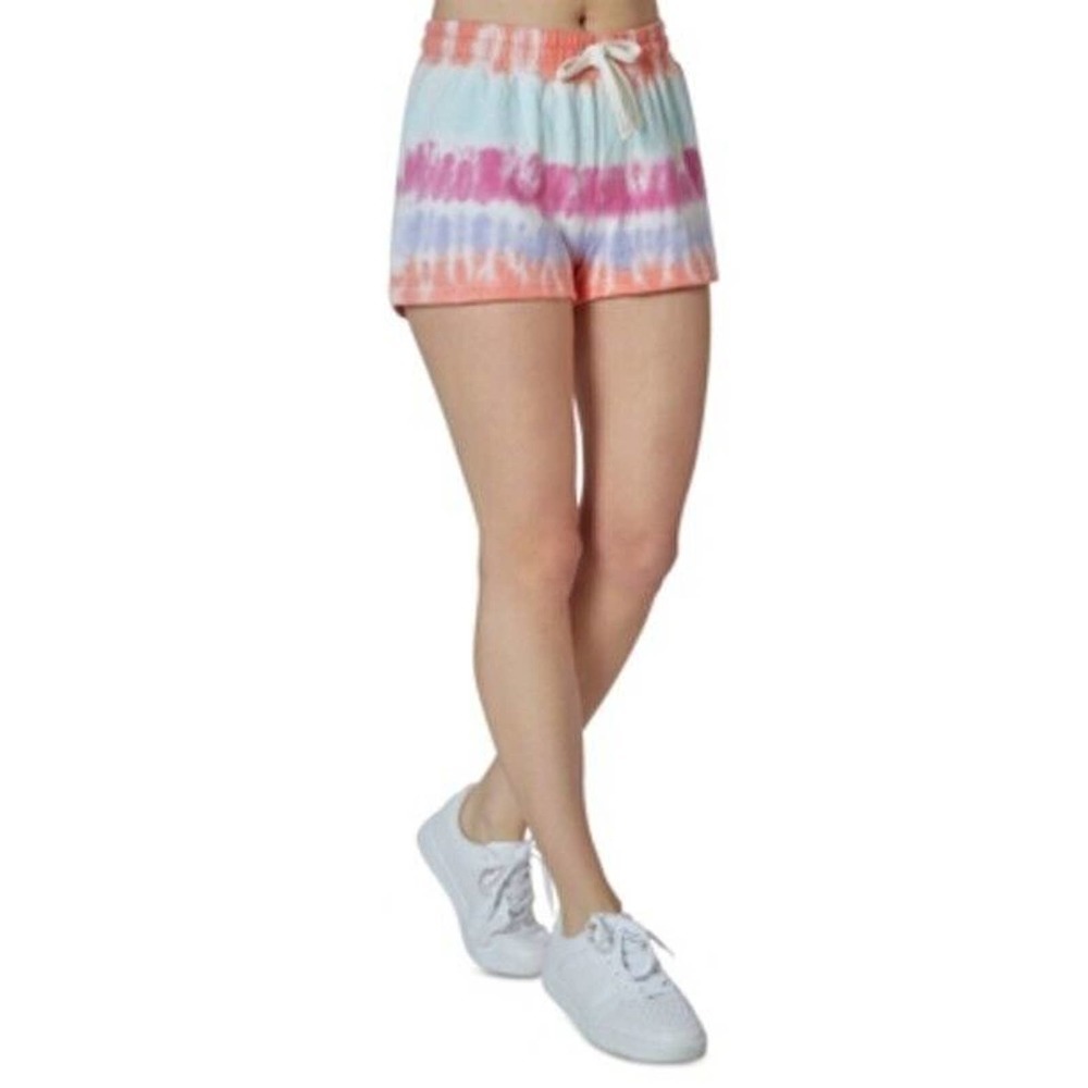 JR541 Ultra Flirt Juniors' Tie-Dye Sweat Shorts Size L